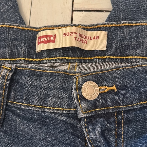 LEVI 502 | Men's Levi's® 502™ Regular Tapered-Leg Stretch Jeans Sz 30x30 Denim - Picture 5 of 6